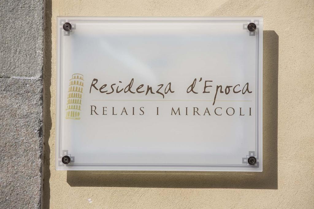 Residenza D'Epoca Relais I Miracoli Hotel ปิซา ภายนอก รูปภาพ